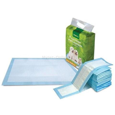 Подстилки впитывающие, 400*500мм (уп.6шт.), серия HYGIENE, Triol