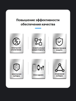 Беспроводная зарядная станция,  устройство, 3 в 1, черный