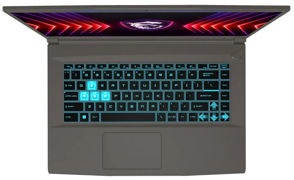 Ноутбук  MSI Thin 15 B13VE-2650XRU 15.6 ", Core i5, 16 Гб RAM, 2 Тб SSD, GeForce RTX 4050, Серый