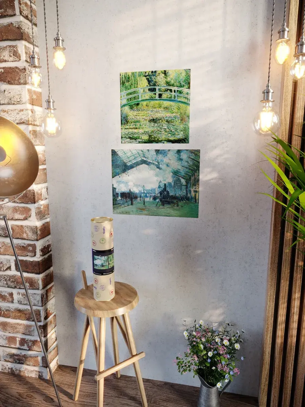 Картины-наклейки на стену для декора интерьерные №201