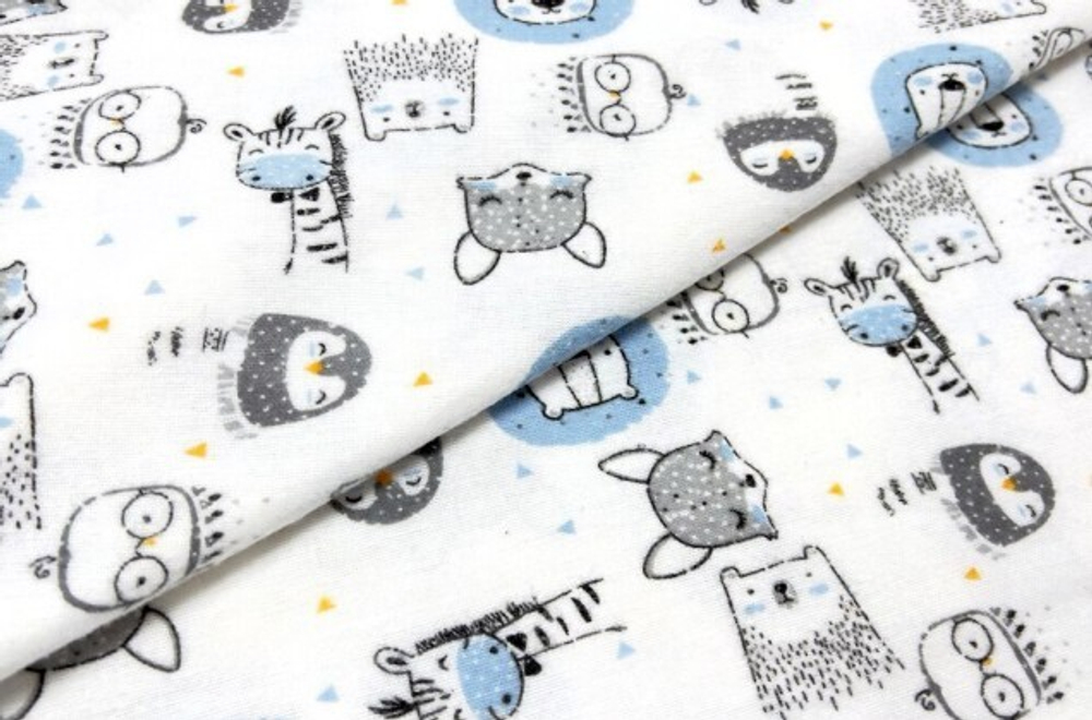 Пеленка фланелевая ( расцветки в ассортименте) - 80*80 см