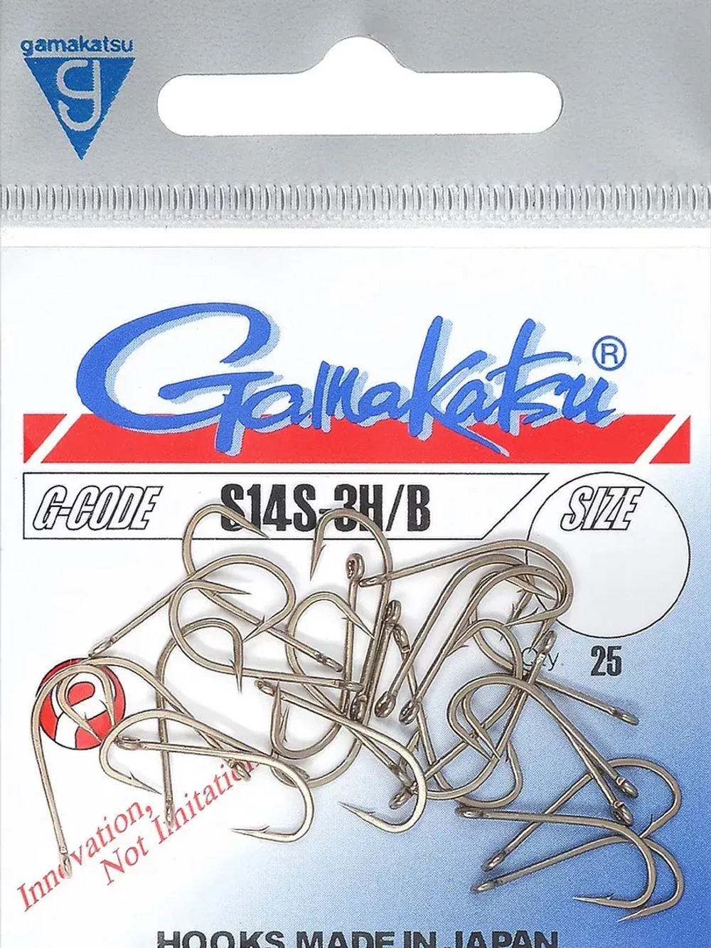 Крючок рыболовный Gamakatsu S14S-3H-B