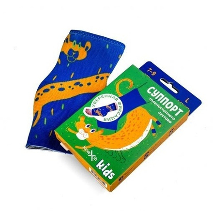 Аксессуары для тенниса Фиксатор колена KINEXIB KIDS (Принт леопард) .
