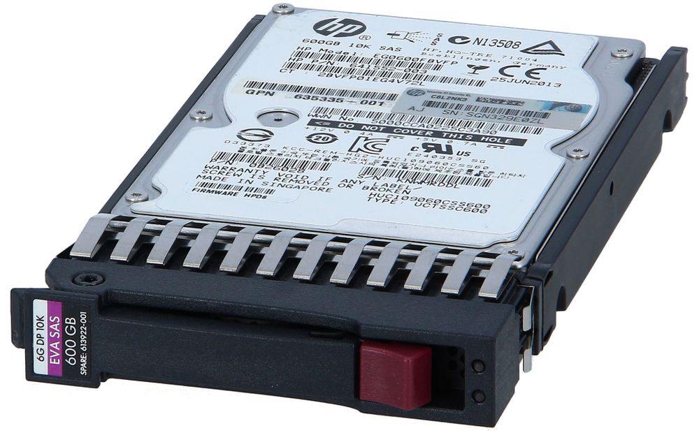 Жесткий диск HP 2,5&quot; 600Gb SAS DP 6G 641552-003