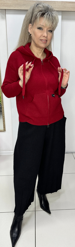 Немецкие трикотажные брюки-палаццо