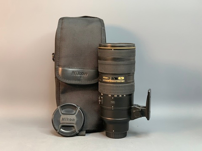 Nikon 70-200mm 2.8G ED AF-S VR II микроцарапки на передней линзе