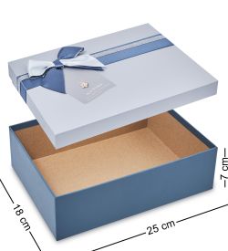 WF-173/2-A Коробка сред., синий/голубой