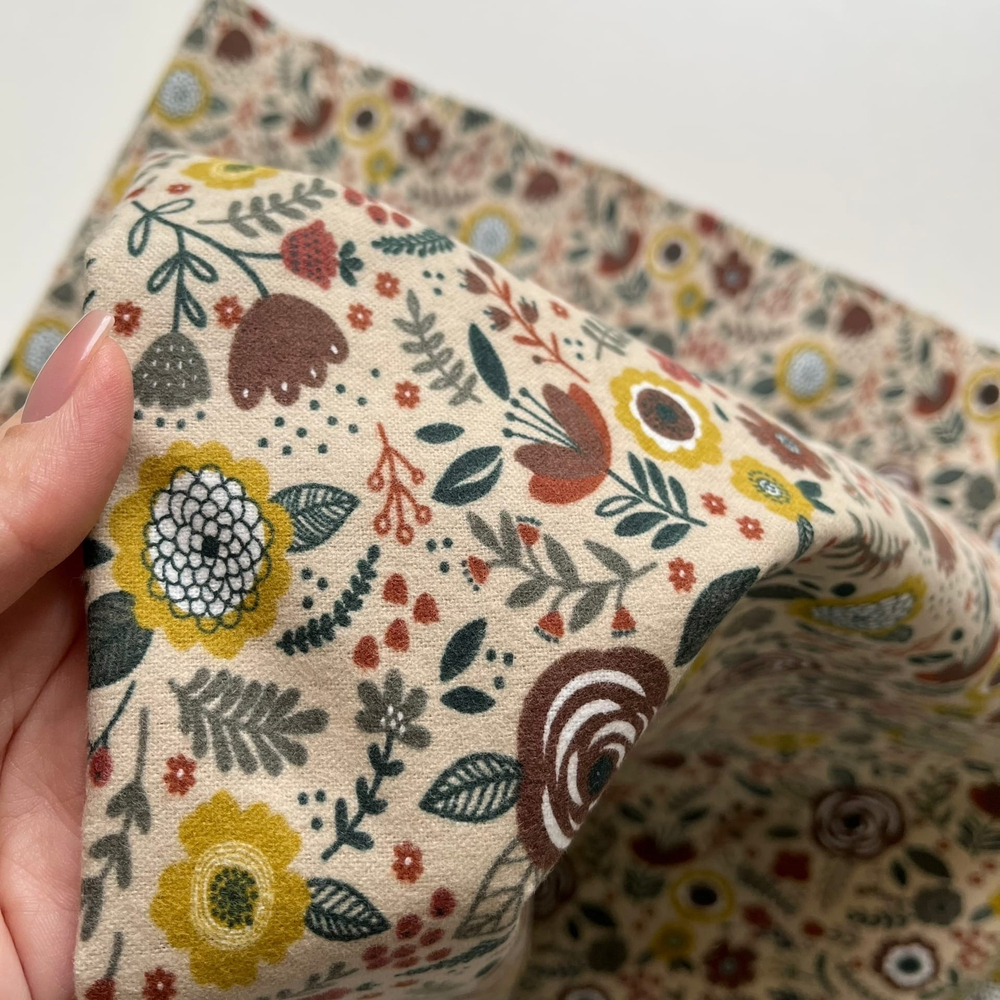 Фланель / теплый хлопок под заказ из КИТАЯ от 25м на цвет!