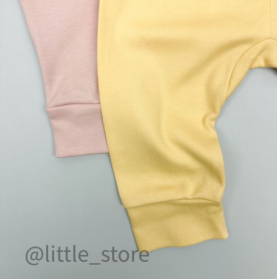 Комплект штанишек хлопковых, Мимоза/дымчатая роза