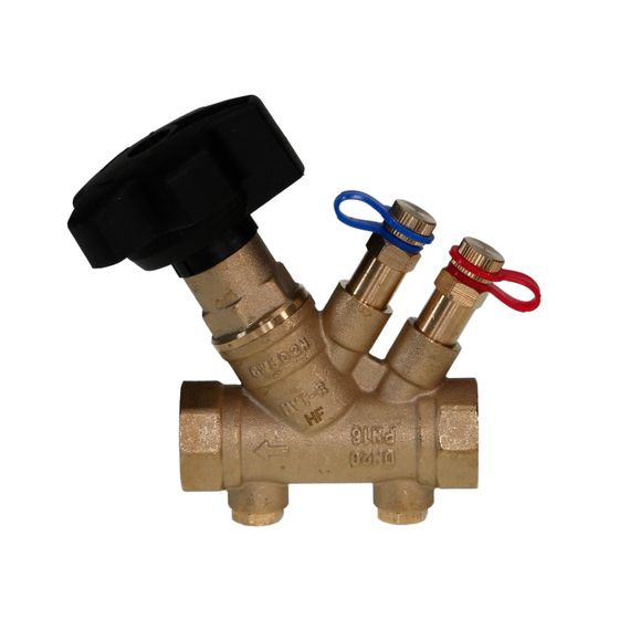 Клапан балансировочный РИДАН MVT-R DN50 ручной, с дренажем — (3)