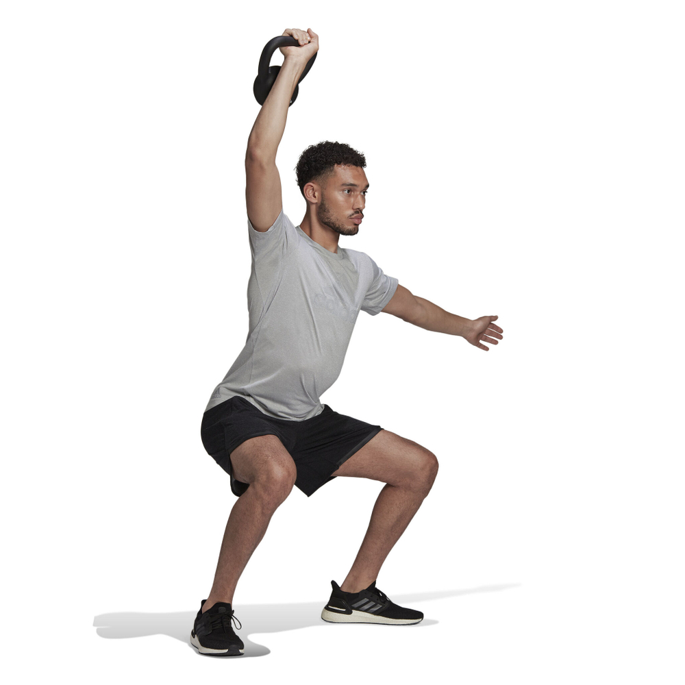 Мужское теннисное поло adidas BOS Primeblue T-Shirt Men - White