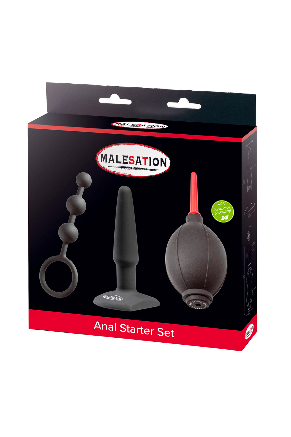 Набор анальных игрушек для начинающих MALESATION Anal Starter Set
