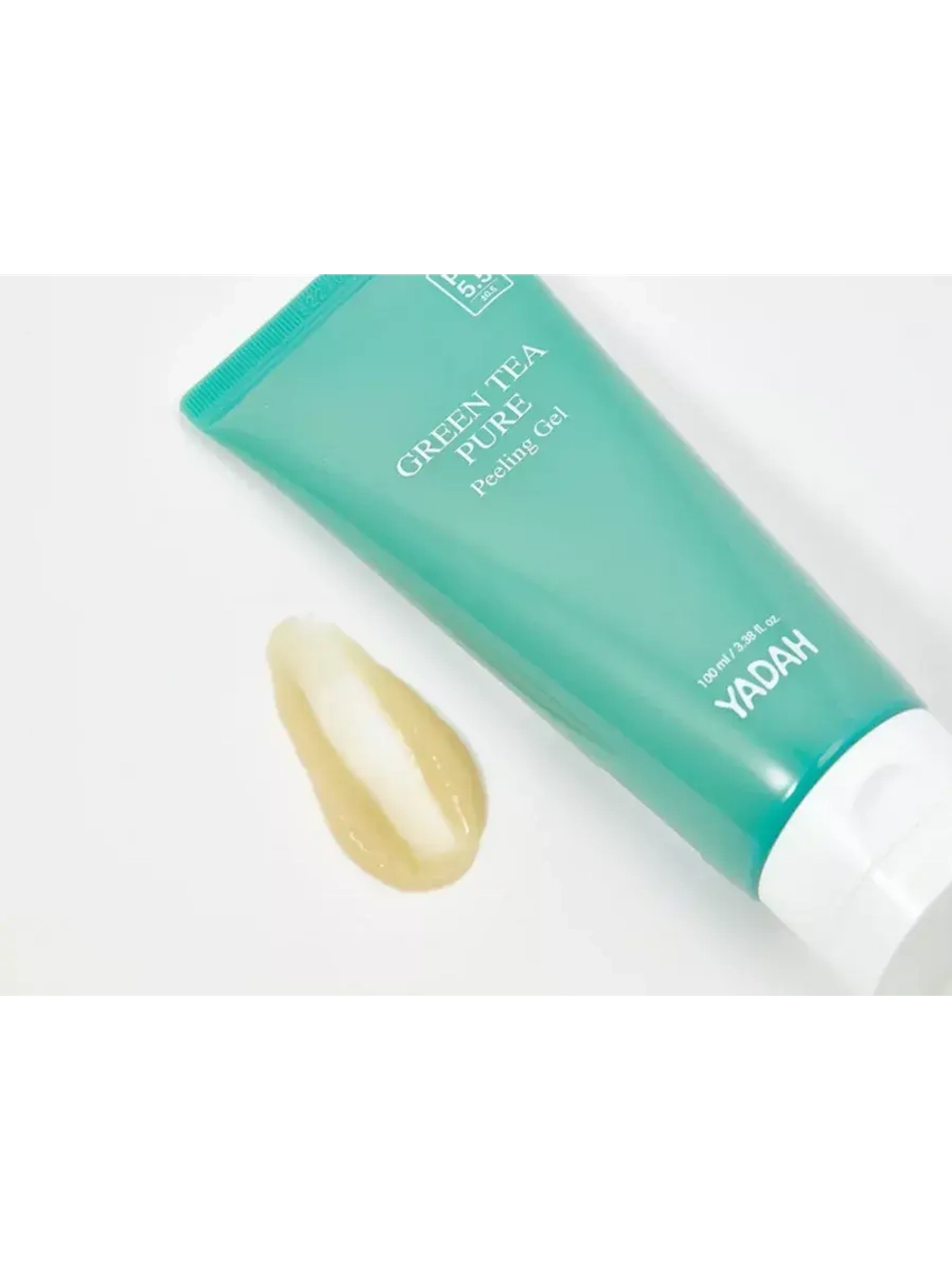 Гель-скраб green tea pure peeling gel YADAH