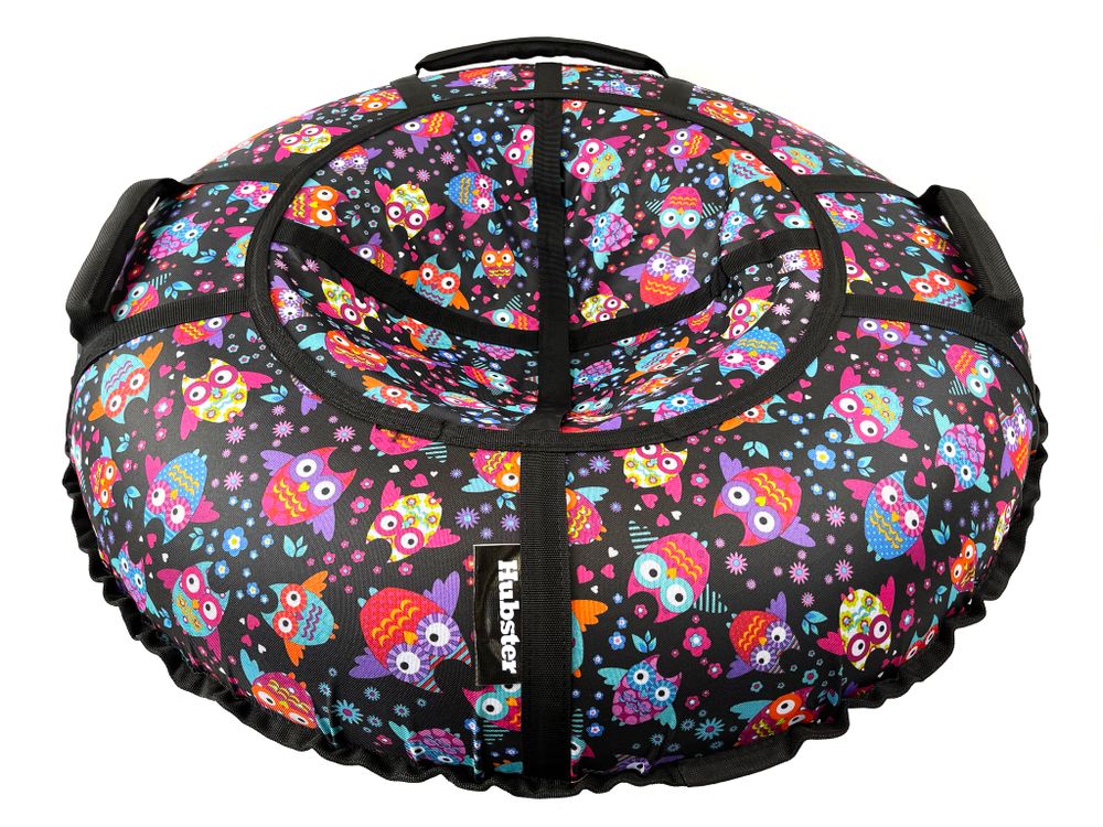 Тюбинг Hubster Люкс Pro S Совы черные