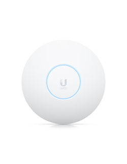 Точка беспроводного доступа Ubiquiti Access Point U6 Enterprise WiFi 6 support (2.4/5/6 GHz bands), 10.2 Gbps aggregate throughput rate, (1) 2.5GbE RJ45 port (PoE In)Powered with PoE+