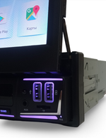 Автомагнитола с выдвижным экраном 7"Android 2+64GB Ruych N7