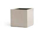 Кашпо TREEZ Effectory Beton Куб Белый песок (без тех. горшка) 60х60х60 см 41.3317-02-005-BE-60