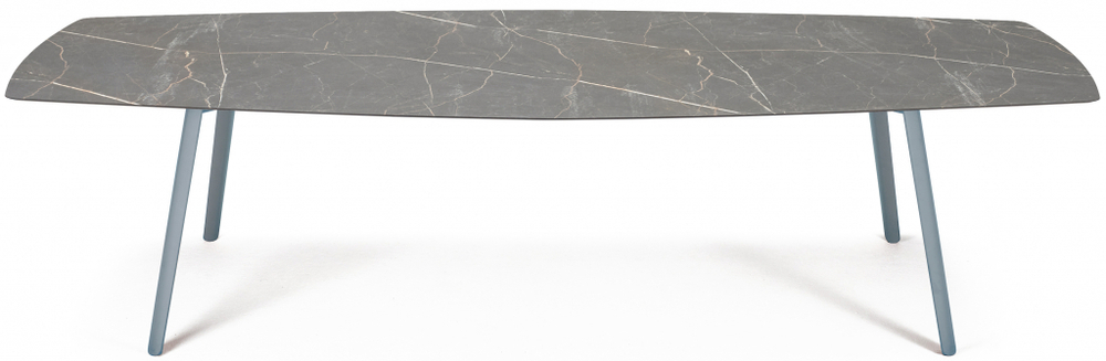 Стол ламинированный Scab Design Squid, голубой, черный мрамор Сахара