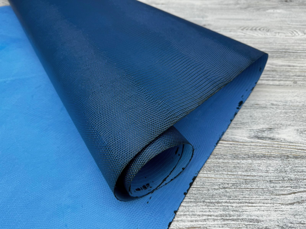 Lizard Blue (0,9-1,1мм), цв. Голубой, натуральная кожа