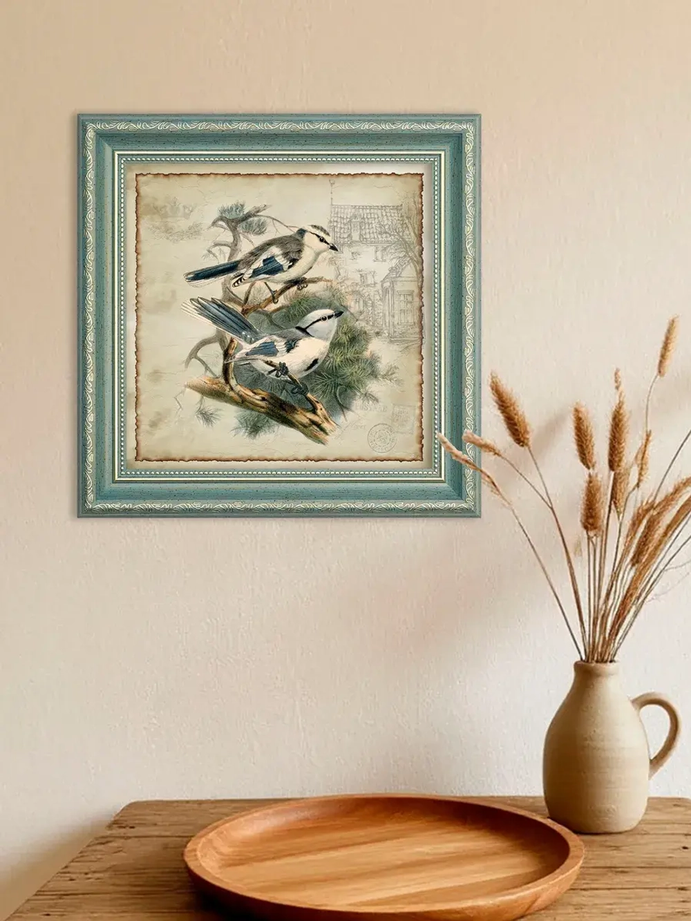 Картина на стену интерьерная на холсте 25*25 см