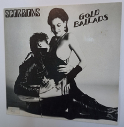 Винтажная виниловая пластинка Scorpions Gold Ballads (Germany 1984)