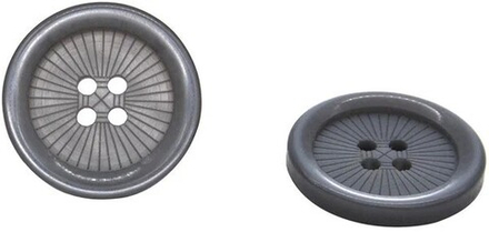 0314-2065С Пуговица №505, 36L (C578 серый; 10216110/220916/0054987, КИТАЙ)