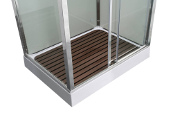 Душевая кабина AvaCan (АваКан) Z2911LED с низким поддоном, с ГМ, с электрикой и LED подсветкой, 110х90х220