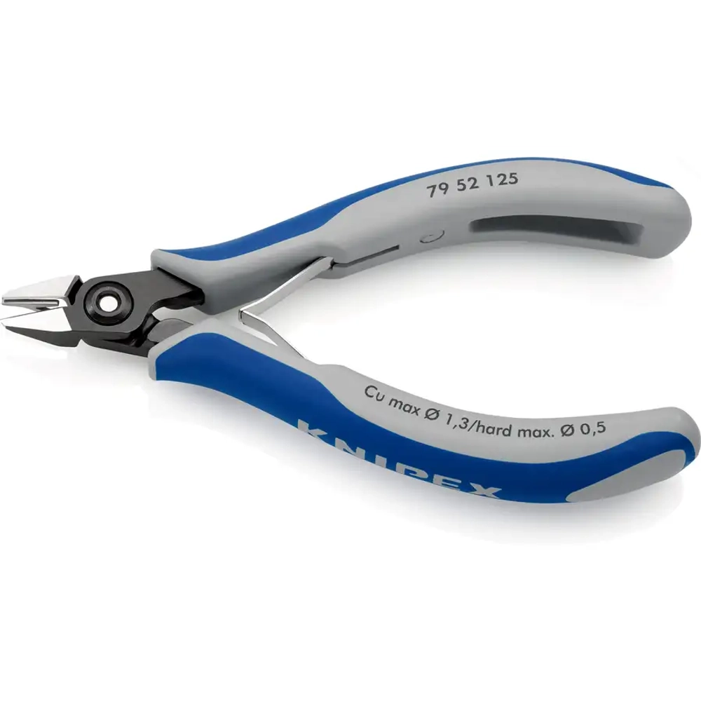 Прецизионные кусачки боковые для электроники чернёные 125 мм Knipex 79 52 125