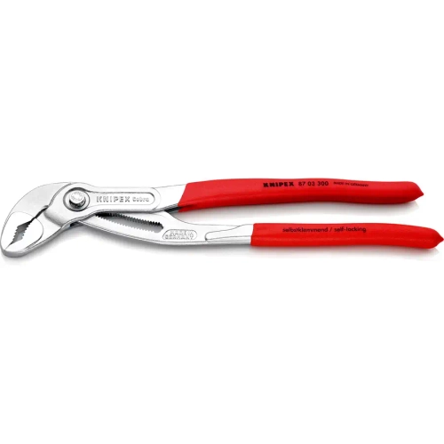 Клещи трубные Cobra® хромированные 300 мм Knipex 87 03 300