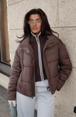 Куртка демисезонная с манишкой из трикотажа