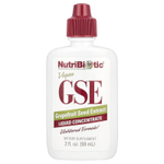 NutriBiotic, веганский экстракт косточек грейпфрута, жидкий концентрат, 100 мг, 59 мл (2 жидк. унции)