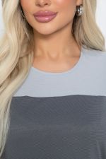 Платье Бостон (серое) П12507-10 LT Collection