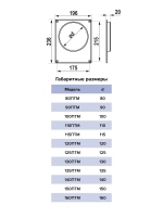 Площадка торцевая металлическая D110 ФЛЕКС