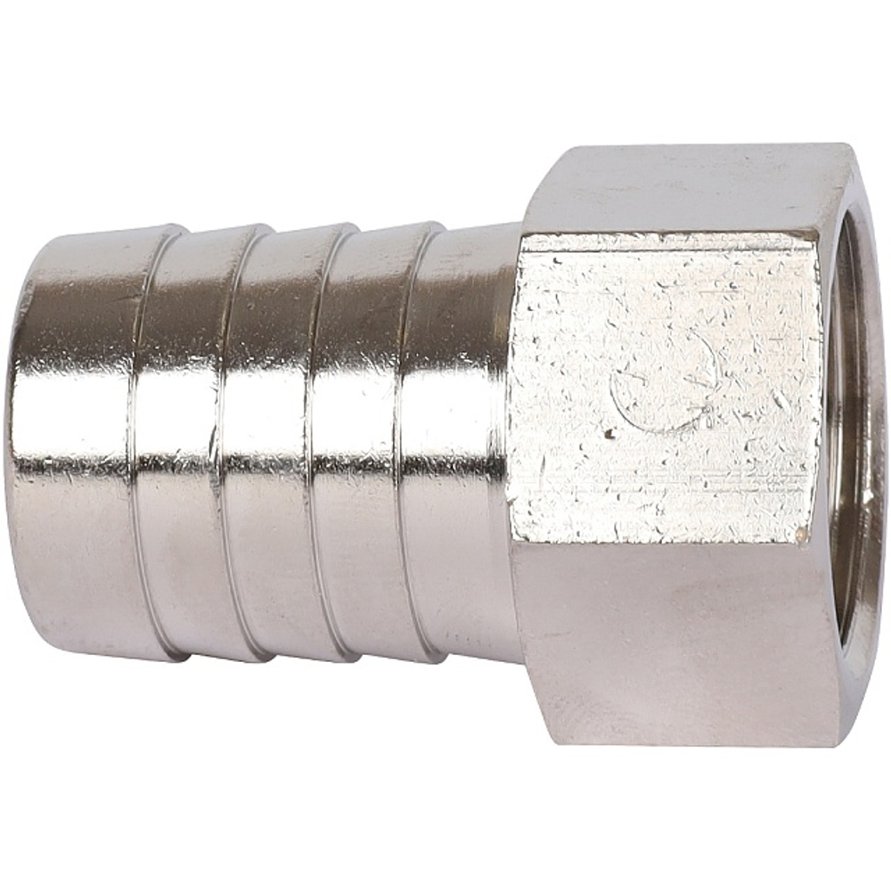 Штуцер с внутренней резьбой STOUT SFT 0066 - 1/2" x 20 мм (латунь никелированная)