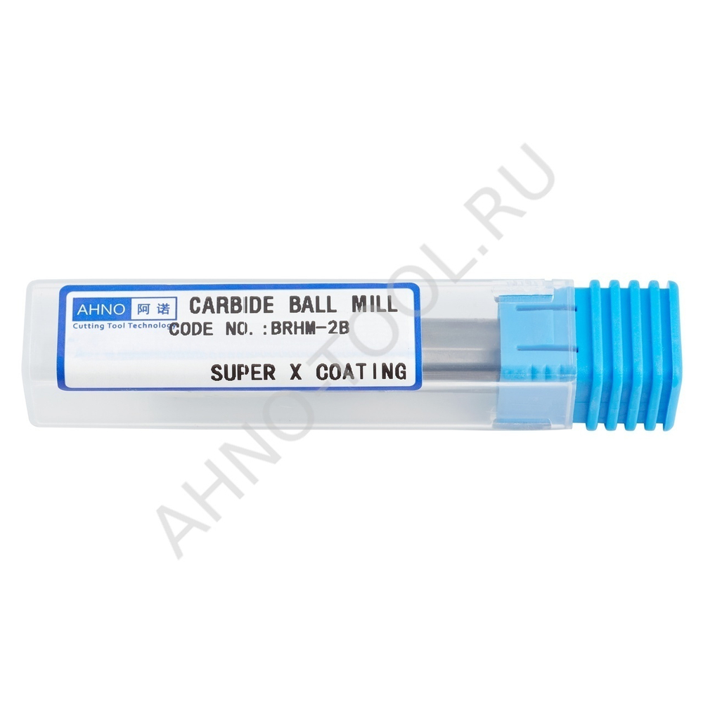 Фреза твердосплавная сферическая 16мм (L=100, l=32, хв=16) Z2 35° по закаленной стали BRHM-2B-R8.0 A