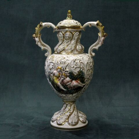 Винтаж: Ваза Capodimonte