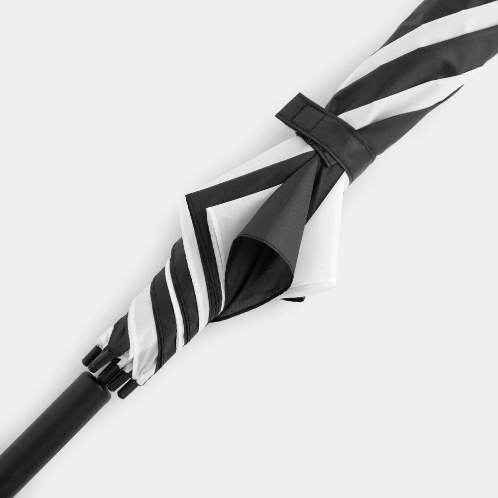 Зонтик- трость DISCO & DANCE Белый/Синий