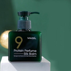 Masil бальзам 9 Protein Perfume Silk Balm несмываемый для поврежденных волос, цветочный, 180 мл