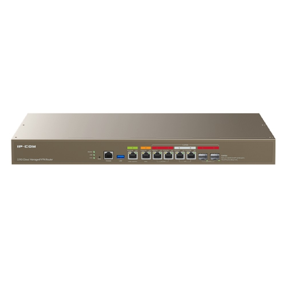 Маршрутизатор IPCOM M50-F 2.5G Cloud Managed VPN Router высокоуровневый маршрутизатор 1*2.5GE RJ45 + 5*GE RJ45 + 2*SFP(combo)