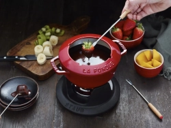 STAUB Набор для фондю 18 см красный