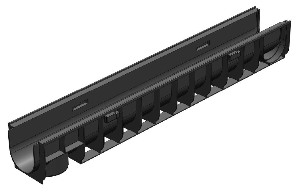 Ливневка Лоток водоотводный пластиковый