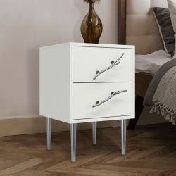 Тумба Арт Колор matte Стайл Сильвер Белый опал матовый