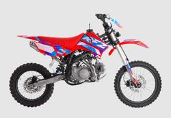 Питбайк Apollo RFZ START 125LE 17х14 Красный