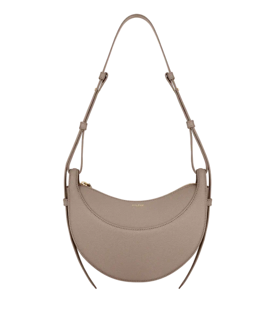 POLENE СУМКА NUMERO DIX, ТЕМНО-СЕРЫЙ