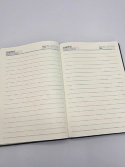 Блокнот 135 л. В5 25*17,5 см лин. черный одуванчик  (7670-8)