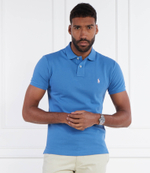 Поло Basic Mesh POLO RALPH LAUREN - голубой(710536856)