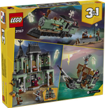 LEGO Creator 31167 лего Особняк с привидениями, 3в1, игровой набор для детей 7+