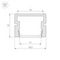 Профиль Arlight PDS-SM-3000 Anod 038815