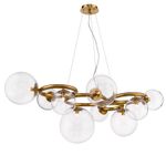 Люстра P68092-9 brass