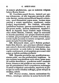 C. Suetonii Tranquilli Vitae Duodecim Caesarum Cum Scriptis Minoribus Et Fragmentis | Gaius Suetonius Tranquillus